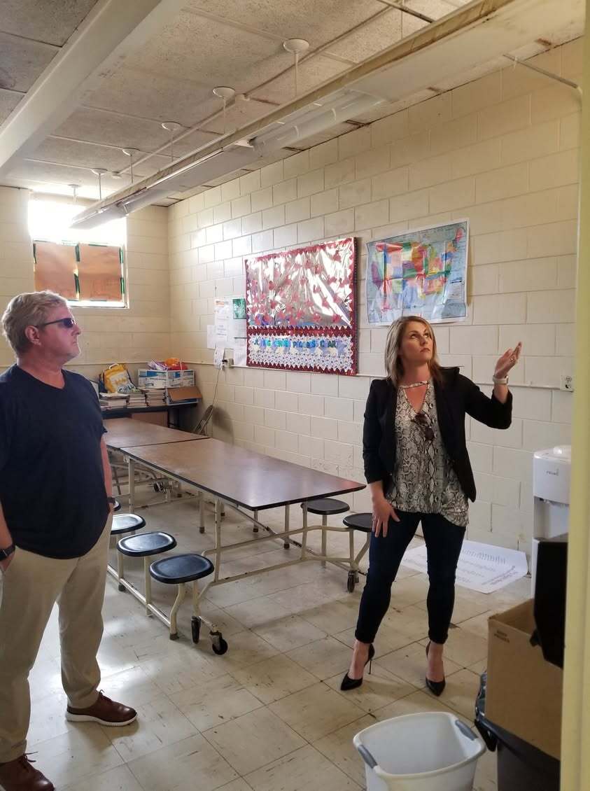 Kim Moreland explains upgrades needed for energy conservation Friends of J L King - The J. L. King…