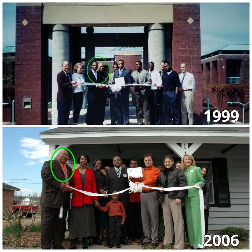 Here is Pastor Gregory Jones at two different ribbon cuttings with me along my entrepreneurial…
